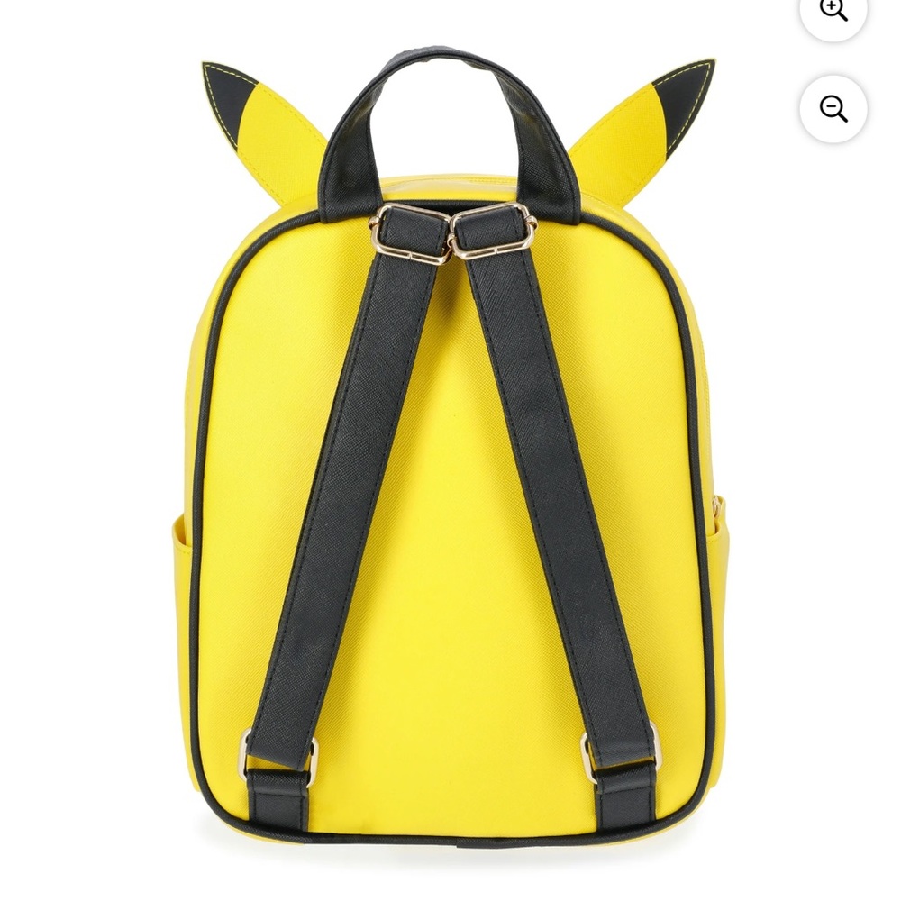 Pokemon Pikachu 10.5" Mini Backpack, Yellow - Picture 2 of 4